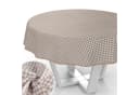 ANRO Tischdecke Braun Karo wasserabweisend Bild 2