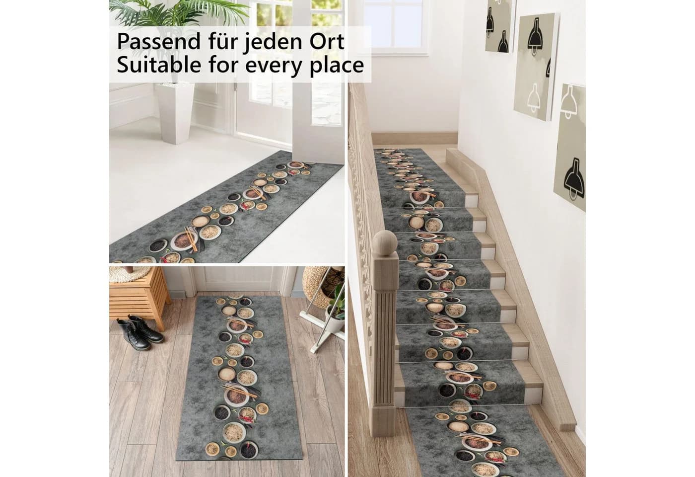ANRO Küchenläufer RANNA Bunt Mosaik Pflegeleicht - Bild 3