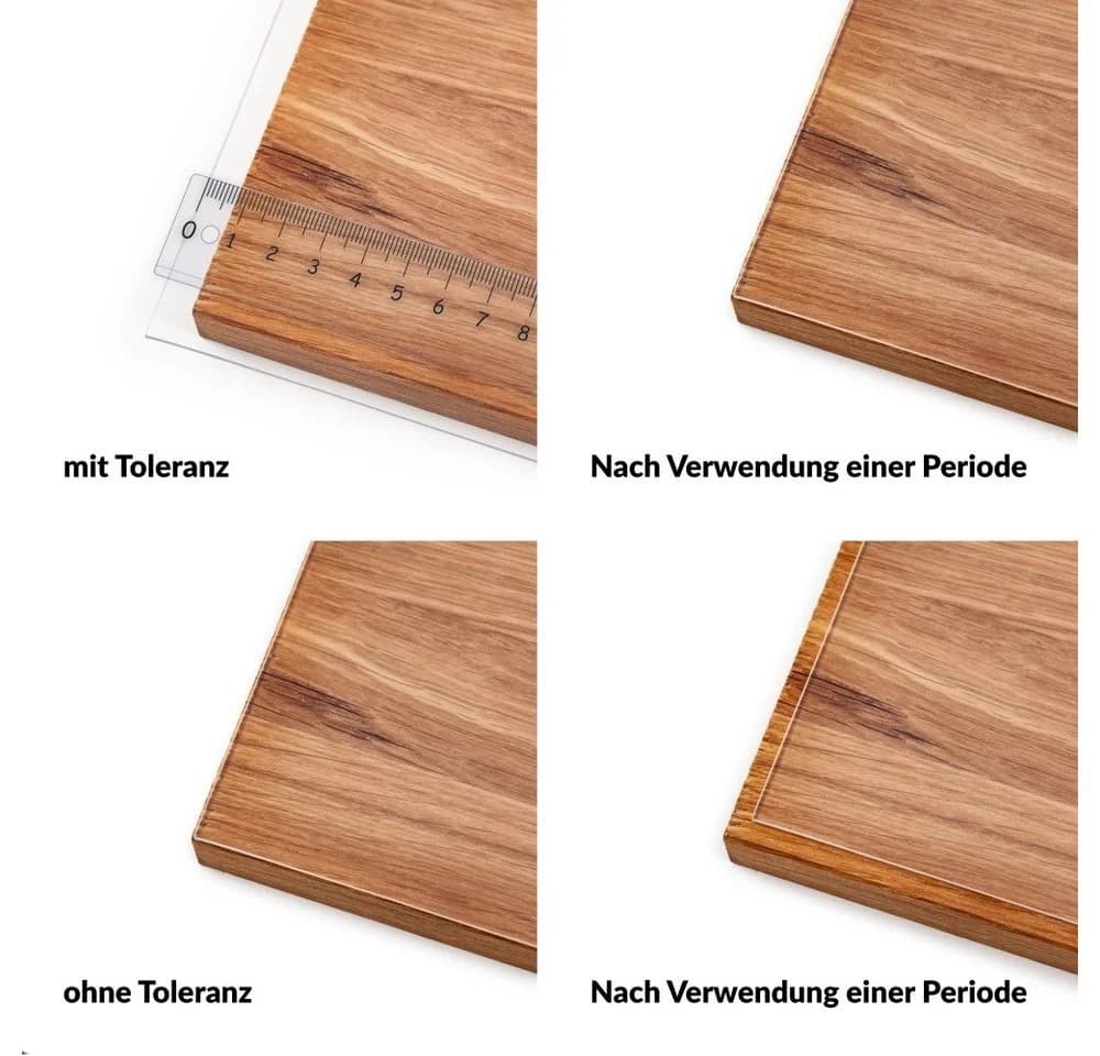 ANRO Tischdecke KLARA wasserdicht 1,5mm Tischschutzfolie glasklar glatt Geruchsneutral - Bild 5