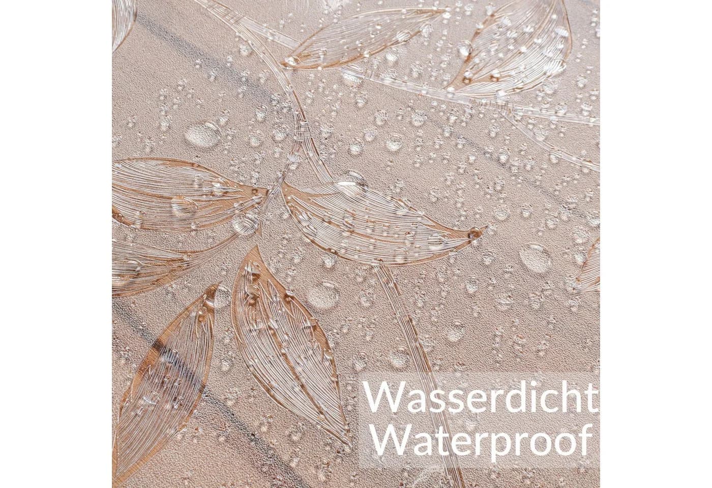 ANRO Tischdecke FLOKY Blatt mattiert einseitig 1,5mm Tisch Schutzfolie Geruchsneutral