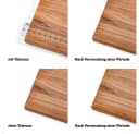 ANRO Tischdecke FLOKY Blatt mattiert einseitig 1,5mm Tisch Schutzfolie Geruchsneutral Bild 5