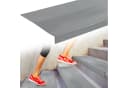 ANRO Stufenmatte Gummi Rutschfest Grau 30x60cm Bild 2
