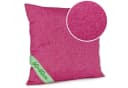 ANRO Dekokissen Kissenhülle Fuchsia Leinenoptik Bild 2