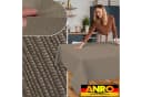 ANRO Tischdecke Sand Jacquard mit TEFLON & Acryl-Beschichtung Bild 1