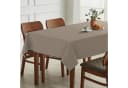 ANRO Tischdecke Sand Jacquard mit TEFLON & Acryl-Beschichtung Bild 2
