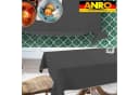 ANRO Tischdecke Grau 60% Baumwolle Polyester TEFLON-Beschichtung Bild 1