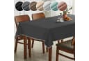 ANRO Tischdecke Grau 60% Baumwolle Polyester TEFLON-Beschichtung Bild 2