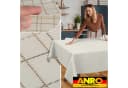 ANRO Roma Tischdecke Beige 60% Baumwolle 40% Polyester Bild 1