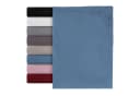 Kisska Spannbettlaken LUNA 100% Baumwolle Blau Bild 2