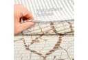 ANRO Schaum-Badematte Rutschhemmend PVC Weichschaum Beige-Weiß Bild 5