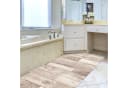 ANRO PVC-Weichschaummatte Badematte Braun Rutschhemmend Bild 1