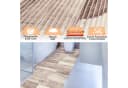 ANRO PVC-Weichschaummatte Badematte Braun Rutschhemmend Bild 3