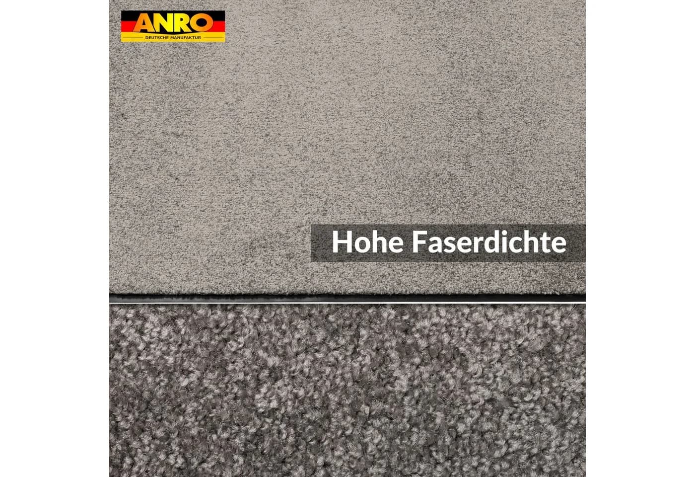 ANRO Fußmatte AMIGO Rutschfeste Türmatte Schmutzfangmatte Grau - Bild 3