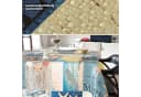 ANRO Tischdecke Wachstuch abwaschbar Maritim Blau Bild 4
