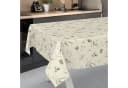 ANRO Tischdecke Wachstuch abwaschbar Canada Creme Bild 1