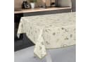 ANRO Tischdecke Wachstuch abwaschbar Canada Tischwäsche Relax Creme 100x140cm Bild 1