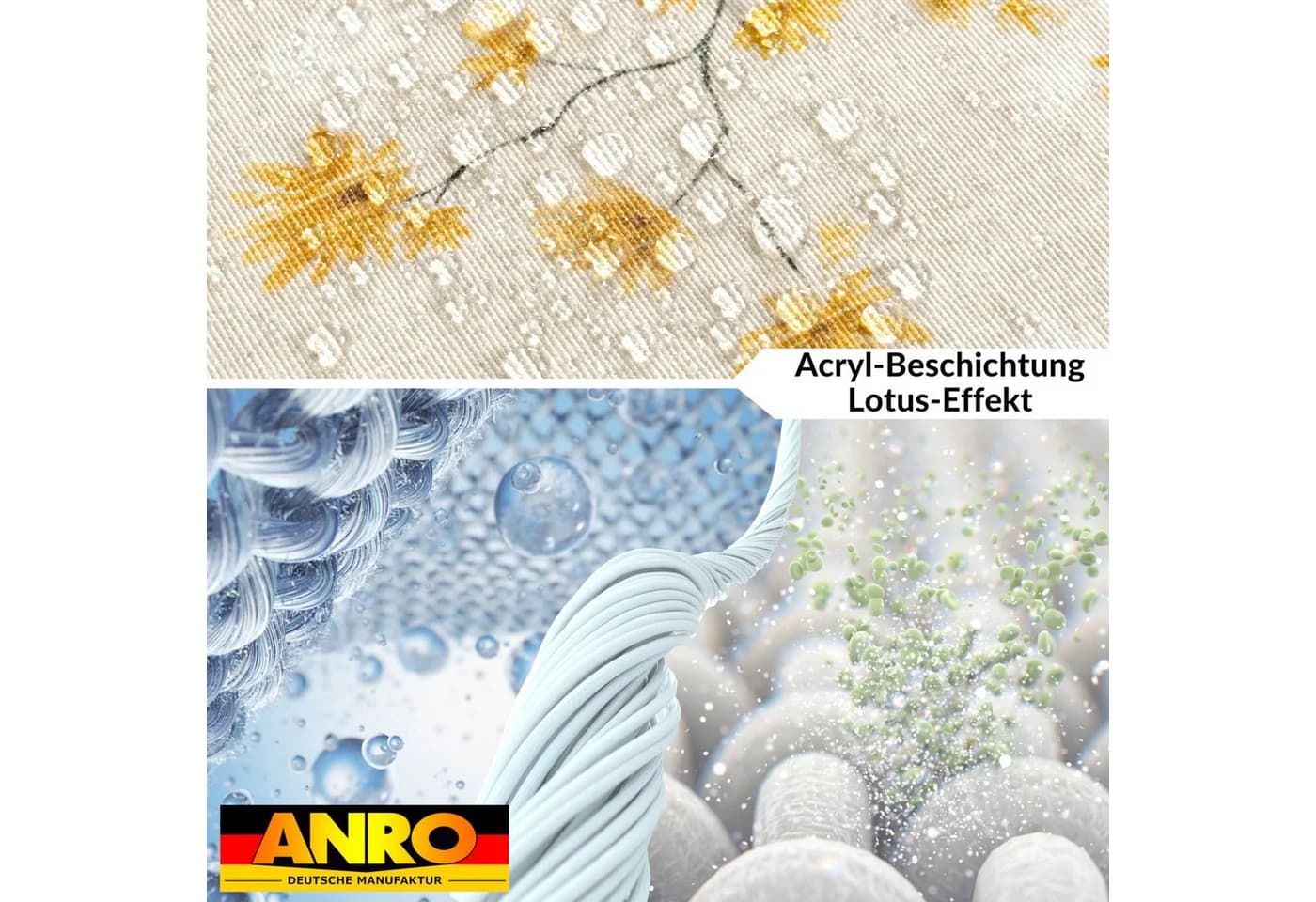 ANRO Tischdecke LANA Magnolie-Chloe Wachstuch 2.0 - Bild 4