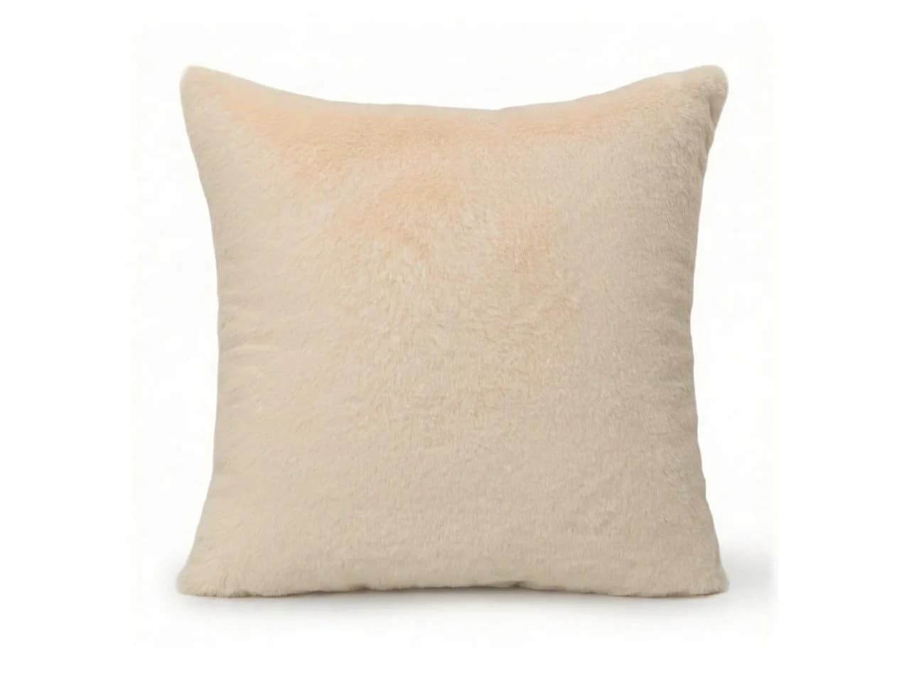 ANRO Dekokissen Kunstfell Beige 30x50cm Kuschelkissen - Bild 5