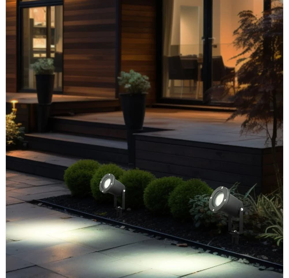 etc-shop LED Gartenstrahler Schwarz RGB mit Fernbedienung - Bild 4