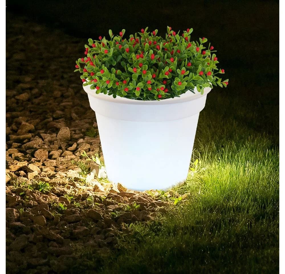 ETC-SHOP Solar-Blumentopf LED-Leuchtmittel 2er Set - Bild 5