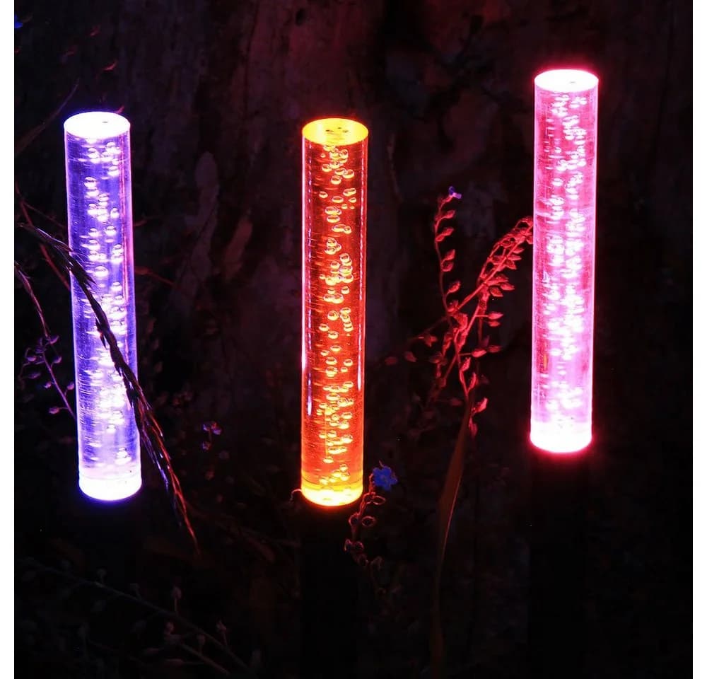 etc-shop LED Solarleuchte 6er Set Farbwechsel IP44 Edelstahl - Bild 5