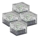 etc-shop Gartenleuchte RGB LED Farbwechsel Solarlampe Glas 4er Set Bild 1