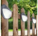 ETC-SHOP 6er Set LED Solar Außenwandleuchte Grau Transparent IP44 Bild 4