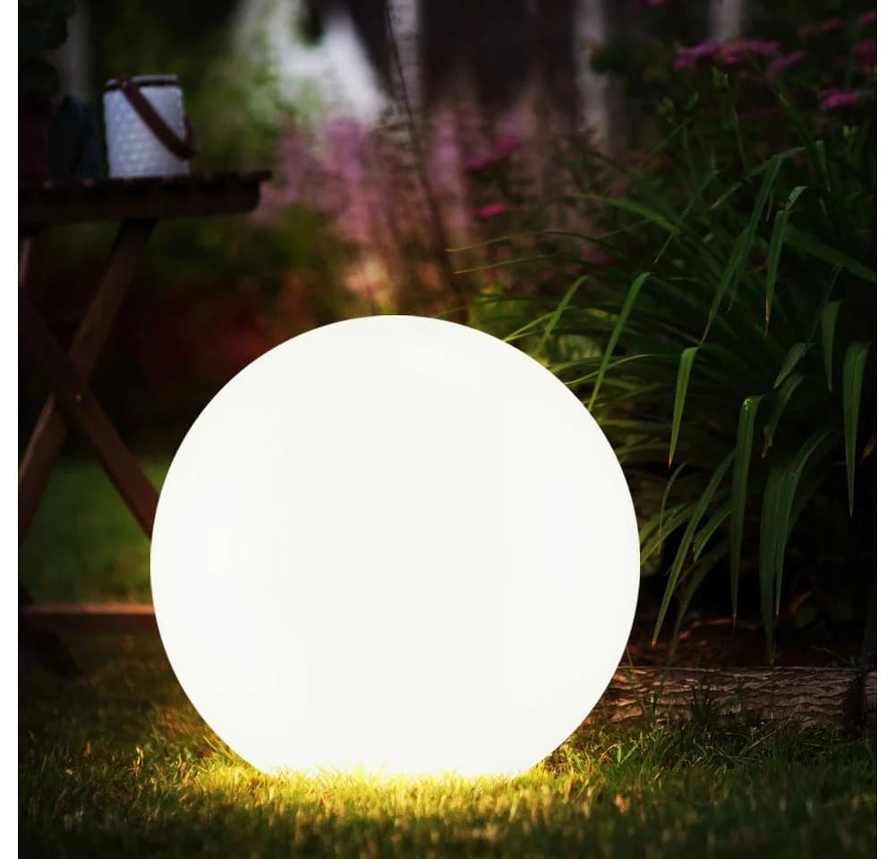 etc-shop LED Solar Gartenleuchte 4er Set Weiß/Silber - Bild 5