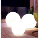 ETC-SHOP 3er Set LED Solar Gartenleuchten Weiß/Silber Bild 2