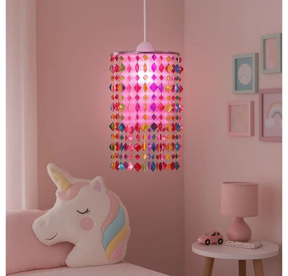 ETC-SHOP Smarte LED Hängeleuchte mit RGB, App-Steuerung & Timer - Bild 4