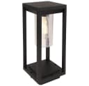 etc-shop Außen-Stehlampe Retro Garten ALU Schwarz IP44 Bild 1