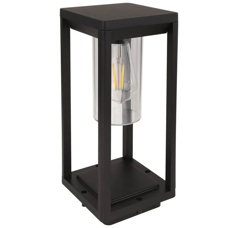 etc-shop Außen-Stehlampe Retro Garten ALU Schwarz IP44 - Bild 5