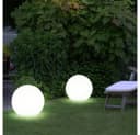 ETC-SHOP LED Gartenleuchte Solar Warmweiß 2er Set Bild 3