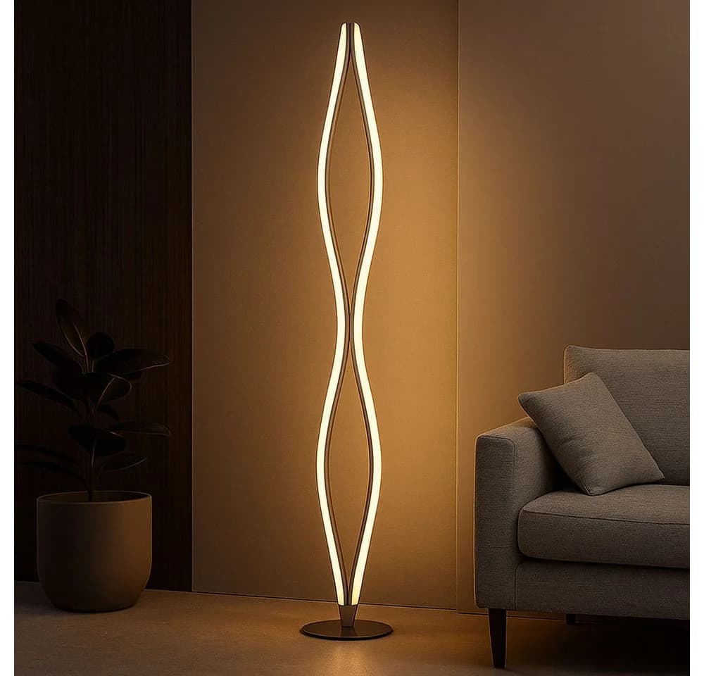 etc-shop LED Stehlampe Warmweiß Modern Design - Bild 5
