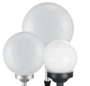ETC-SHOP LED Solarleuchten 3er Set Solarkugeln weiß/silber Bild 2