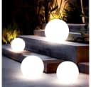 ETC-SHOP Solarkugeln Set 4-tlg. Weiß LED Solarleuchte Garten Bild 2