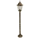 ETC-SHOP LED Außen-Stehlampe Bronze mit Leuchtmittel Bild 2