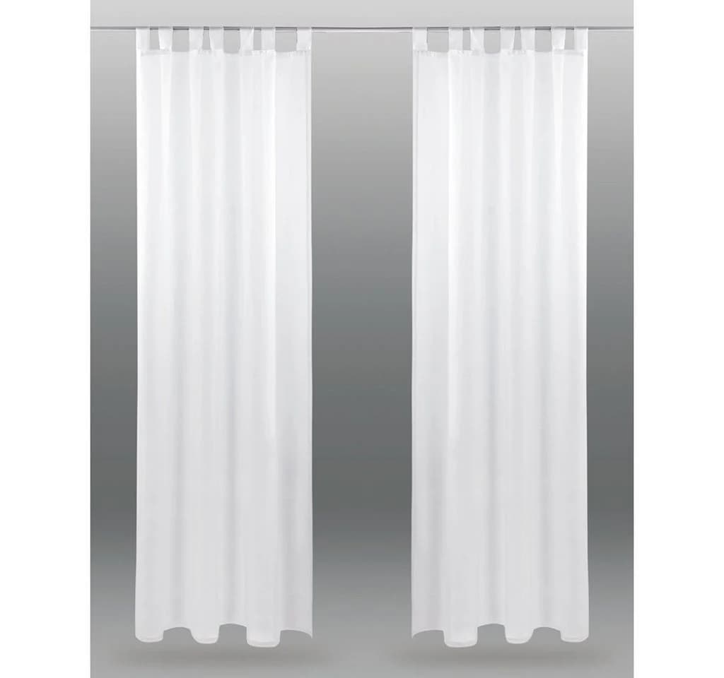 Bestlivings Vorhang 2er Set Transparent Voile Schlaufen - Bild 2