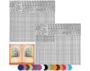 Bestlivings Fadenvorhang 2er Pack Silber Stangendurchzug Bild 3