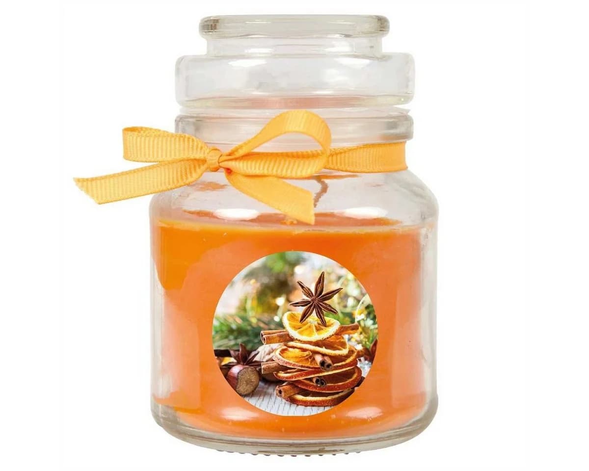 HS Candle Duftkerze Weihnachten Coconut-Limes im Bonbon-Glas - Bild 2