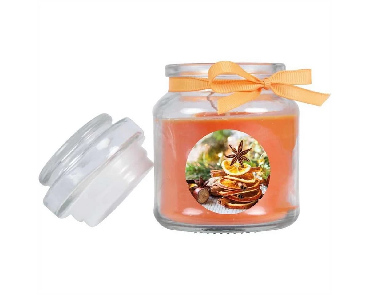HS Candle Duftkerze Weihnachten Coconut-Limes im Bonbon-Glas - Bild 3