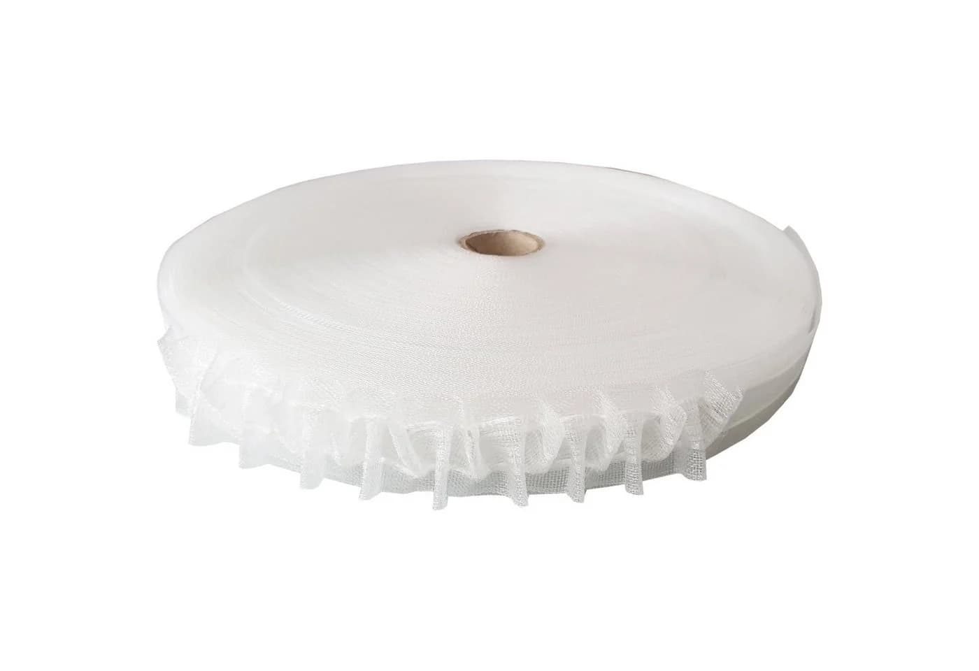 Bestlivings Smokband 25mm Transparent Faltenband 1:2,5 - Bild 5