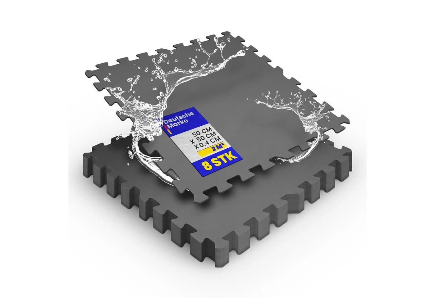 Bestlivings Bodenschutzmatte EVA Anthrazit mit Puzzlesystem - Bild 2