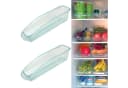 Bestlivings Aufbewahrungskorb mit Griff für den Kühlschrank (2 St) Transparent Bild 2