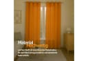 Bestlivings Gardine "Ellen" mit Ösen (2 St) blickdicht Polyester orange Bild 1
