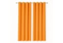 Bestlivings Gardine "Ellen" mit Ösen (2 St) blickdicht Polyester orange Bild 2