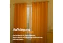Bestlivings Gardine "Ellen" mit Ösen (2 St) blickdicht Polyester orange Bild 3