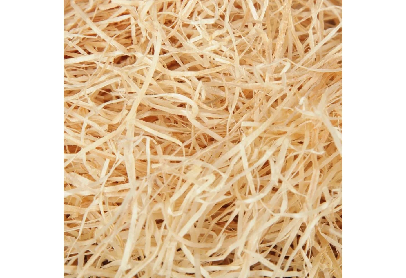 Bestlivings Bastelnaturmaterial Holzwolle 500g Füllmaterial für Geschenkkorb Kunststroh - Bild 2