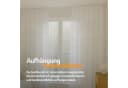 Bestlivings Gardine Ellen 2er Set Weiß Blickdicht Universalband Bild 3