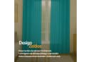 Bestlivings Gardine Ellen 2er Pack blickdicht Turquoise Satin-Optik Bild 5